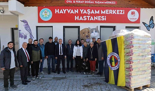 Fenerbahçeliler'den can dostlar için anlamlı bağış