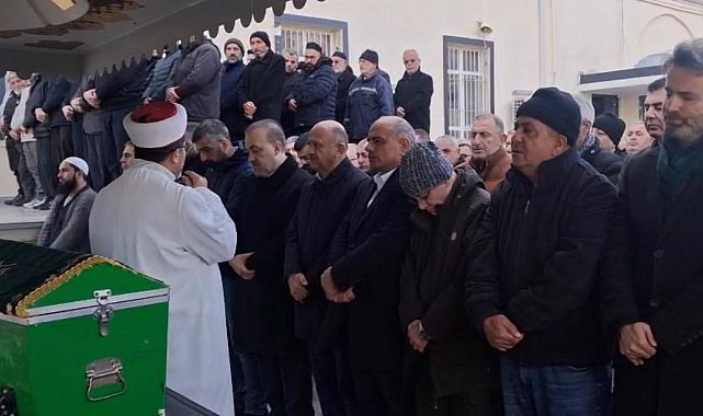 Fikri Işık'ın kuzeni son yolculuğuna uğurlandı