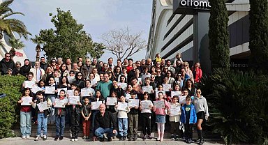 Folkart Academy'nin çocuk mezunları