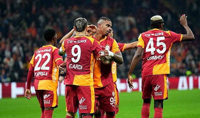 Galatasaray, bu sezon ligde 14. kez 3 ve üstü gol attı