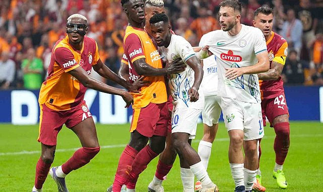 Galatasaray, Çaykur Rizespor deplasmanında