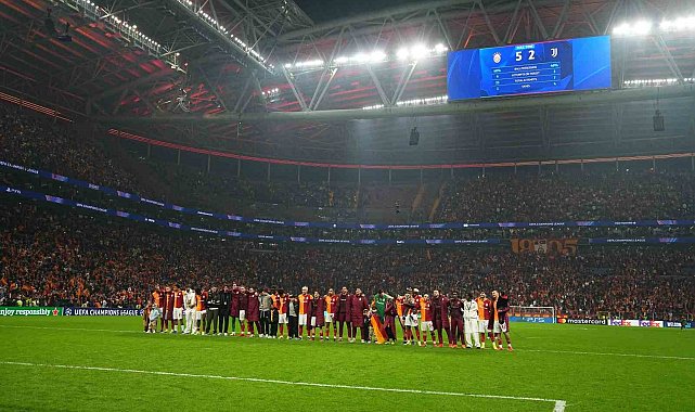 Galatasaray'dan, UEFA Şampiyonlar Ligi'nde ilk