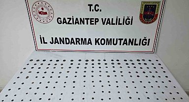 Gaziantep'te 195 adet sikke ele geçirildi: 1 gözaltı