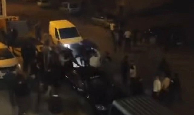 Gaziantep'te kan donduran görüntüler: Aracıyla kavga edenleri ezdi