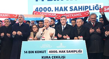 Gaziantep'te 4 bininci hak sahibi belirlendi