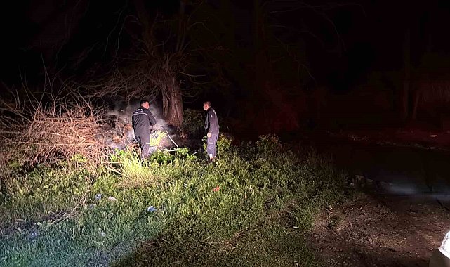 Gazipaşa Selinus Kalesi'ndeki çalılık yangını korkuttu