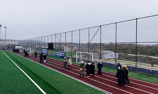 Gebze'de kadınlar sağlıklı yaşam için yürüdü