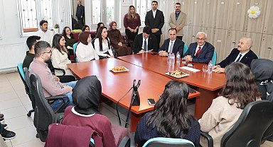 Gebze'de Başkan Büyükgöz'den okullara ziyaret