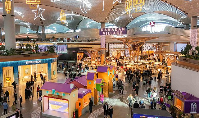 Gelenekten geleceğe: İGA İstanbul Havalimanı'nda "Ramazan Şenliği"