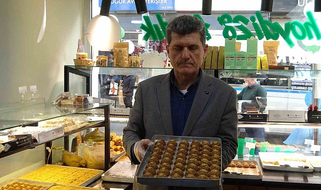 Giresun'da fındıklı tatlılar Ramazan sofralarına lezzet katıyor