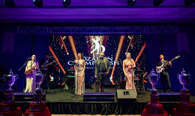 Gloria Özaltın Championship'te kupalar sahiplerini buldu