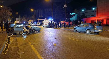 Gümüşhane'de iftara dakikalar kala feci kaza: 1 ölü, 3 yaralı