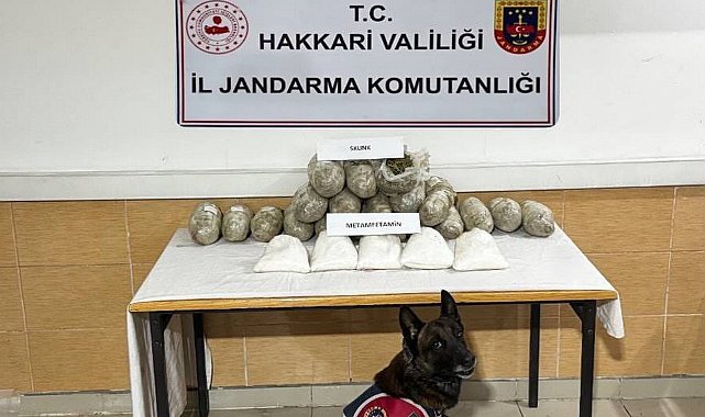 Hakkari'de 22 kilo uyuşturucu ele geçirildi