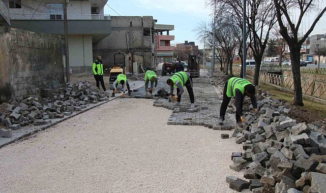 Haliliye'de üstyapı çalışmaları hız kesmeden sürüyor