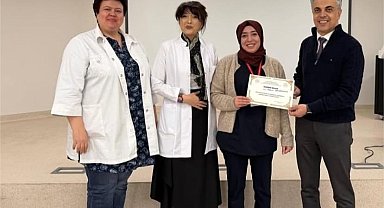 Hemşirelere yönelik hizmet içi eğitim programı tamamlandı