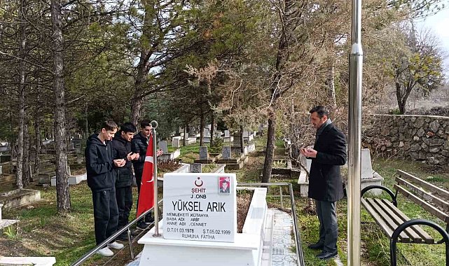 Hisarcık'ta Şehit Yüksel Arık dualarla anıldı