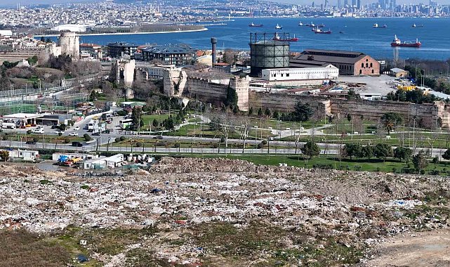 İBB ve İSKİ'nin moloz döktüğü tarihi Kazlıçeşme Meydanı'nda çevre kirliliği