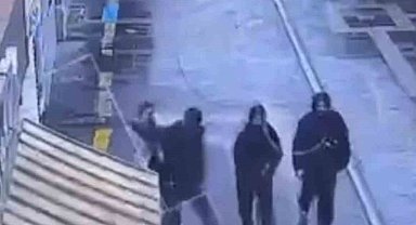 Iğdır'da kız çocuğunun bıçaklı saldırıya uğradığı anlar kamerada