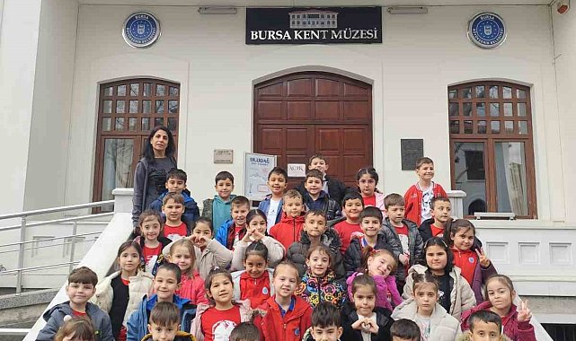 İlkokul öğrencileri, Kent Müzesi'nde tarihe yolculuk yaptı