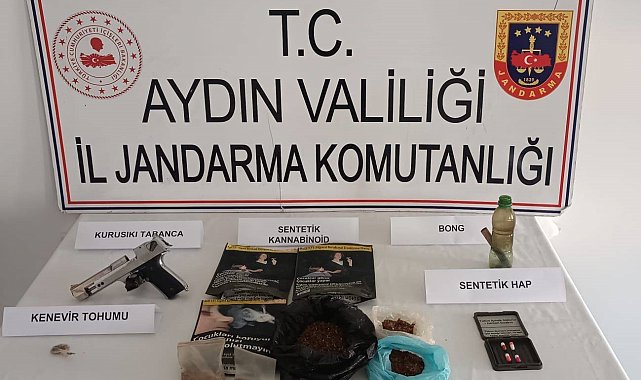 İncirliova'da uyuşturucu operasyonu