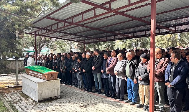 İş kazasında hayatını kaybeden belediye personeli toprağa verildi