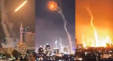 İsrail İran'a füze ve roketlerle saldırdı