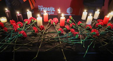 İstanbul Bakırköy'de sessiz anma