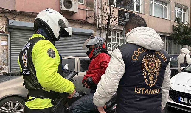 İstanbul'da okul çevrelerinde denetim