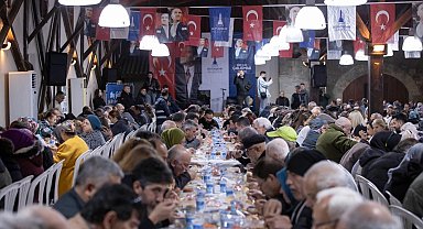 İzmir Büyükşehir Tire'de sofra kurdu