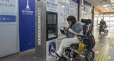 İzmir Büyükşehir'den engelli yurttaşlara 'can simidi' hizmet