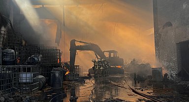 İzmir Torbalı'daki fabrika yangını kontrol altında