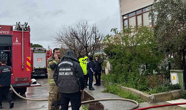 İzmir'de çıkan ev yangınında bir kişi hayatını kaybetti