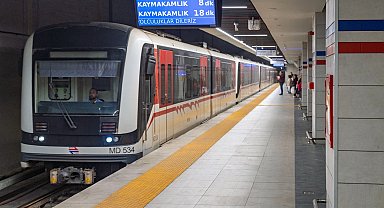 İzmir'de o hatta metro seferleri normale döndü