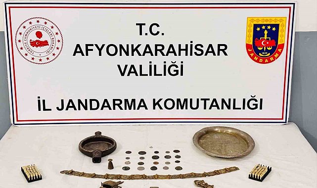 Jandarmadan tarihi eser operasyonu