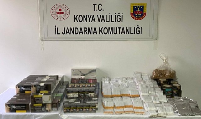 Jandarmadan tütün kaçaklarına operasyon