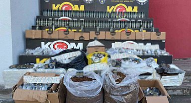 Kaçak sigaralar piyasaya sürülecekti: 2 milyon TL'lik kaçak ürün ele geçirildi