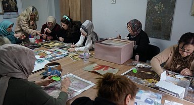 Kadınların sosyal gücü Manyas'ta merkezle büyüyor