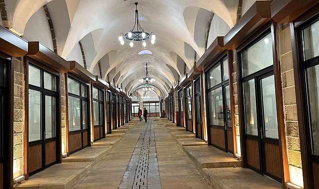 Kahramanmaraş'ta 526 yıllık Tarihi Çarşı'da 140 iş yerinin restorasyonu tamamlandı