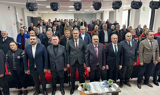 Kahverengi kokarca ile mücadelede muhtarlar bilgilendirildi