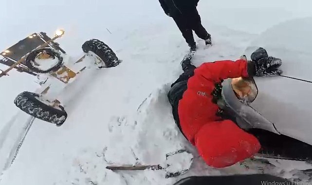 Karda mahsur kalanların imdadına AFAD yetişti