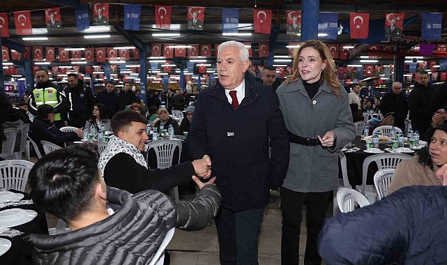 Kardeşlik sofrası Karacabey'de kuruldu