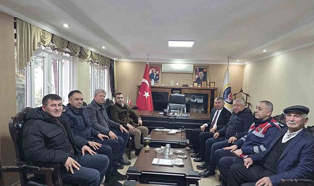 Kaymakam Soysal'dan şehit ailelerine ziyaret