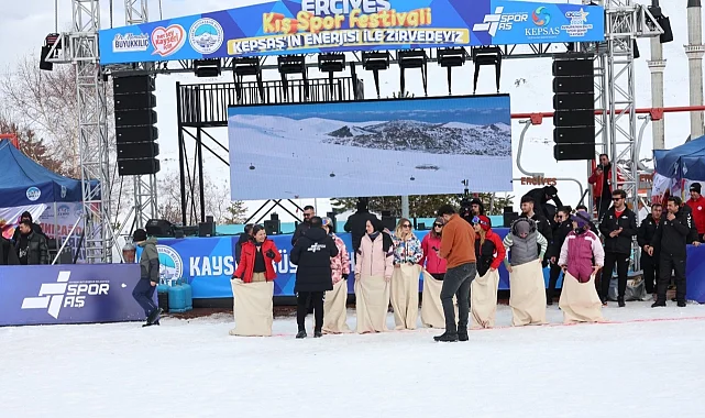 Kayseri Erciyes'te ziyaretçi sayısı 3 milyonu geçti