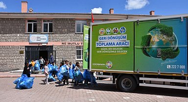 Kayseri Kocasinan okullarda çevre bilincini aşılıyor