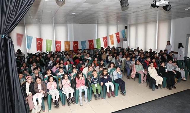 Kayseri Kocasinan'da çocuklar sinemayla buluştu