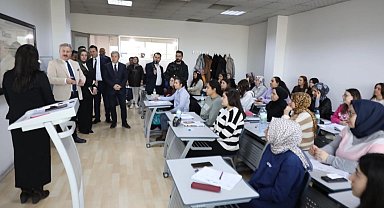 Kayseri Melikgazi'den kursiyerlere özel ziyaret