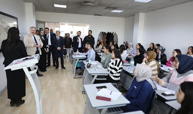 Kayseri Melikgazi'den kursiyerlere özel ziyaret