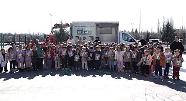 Kayseri Melikgazi'den öğrencilere 'sıfır atık' eğitimi