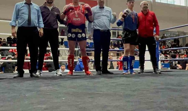 Kayseri Muaythai Okul Sporları Müsabakaları tamamlandı