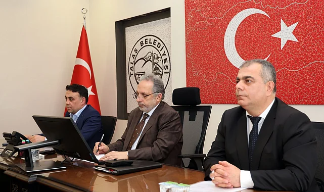 Kayseri Talas'ta hizmette ortak akıl buluşması
